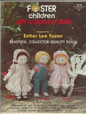 Soft Sculpture Dolls Magazine 1984 Tiny Tots Foster Children Volume Il Uncut