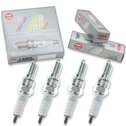 4pcs 01-04 Honda CBR600F F4I NGK Laser Iridium Spark Plugs 599cc 36ci Kit sj