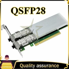 QSFP28 For E810-CQDA2 Intel 100GbE Dual Port Eth Network Adapter E810CQDA2--