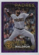 2024 Topps Series 1 Purple Holofoil /799 Matt Waldron #162 u0u
