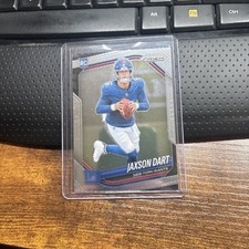Panini 2023 Prizm Jaxson Dart New York Giants Rookie Base Set #332 Football Card