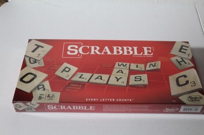 Scrabble Board Game   Classic Crossword Puzzle Game   New Factory Sealed