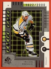 1999-00 SP Authentic Michal Rozsival #112/2000 RC Penguins