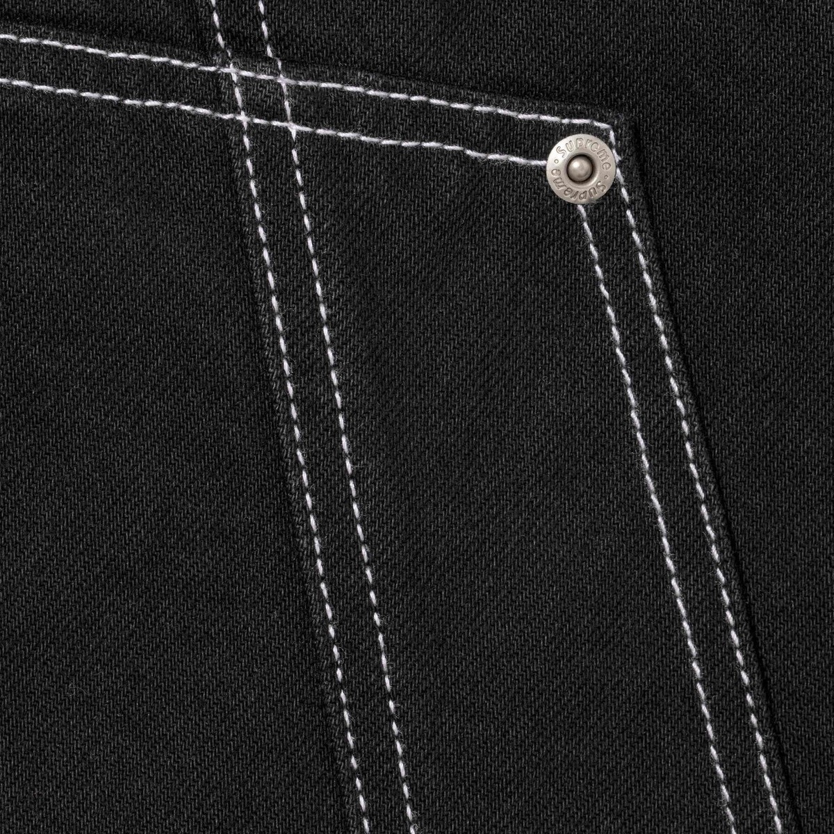 Supreme Contrast Stitch Double Knee Painter Jean 3colors 26SS | eBay