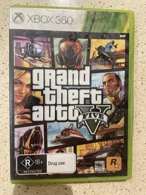 Grand Theft Auto V 5 Microsoft Xbox 360 Game Region All