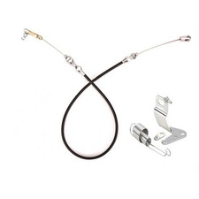 Lokar Carb Bracket Throttle Return Spring And 24 Cable Black