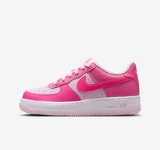 Nike Air Force 1 Shoes Pinksicle/Pink Foam/White/hyper Pink Big Kids Size 3.5-7