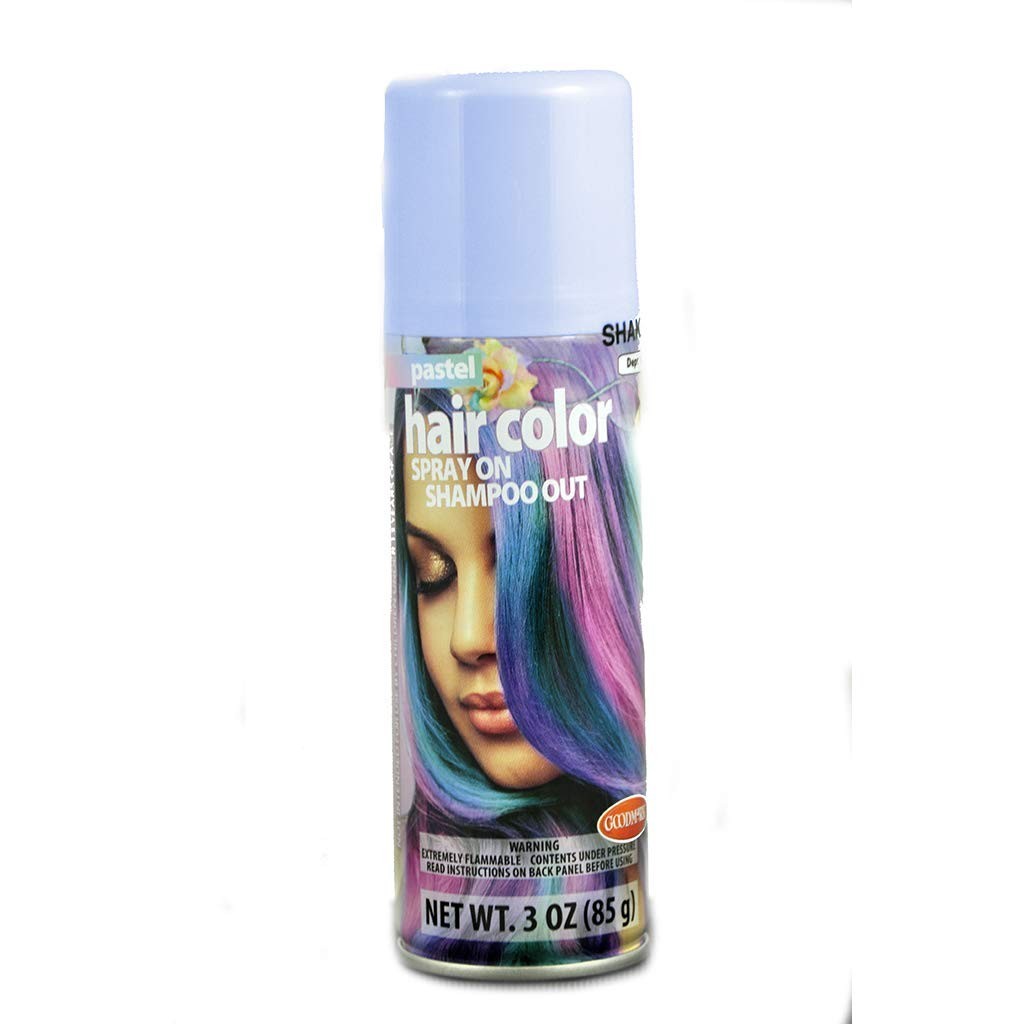 Temporary Hair Color,Sky Blue Goodmark Halloween Pastel | Non Permanent Hair Dye