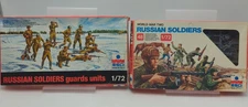 ESCI ERTL WWII Russian Soldiers Lot of 2 Infantry Figures 1/72