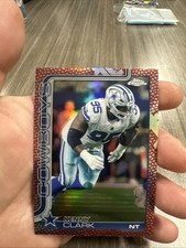Topps 2025 Chrome Kenny Clark Dallas Cowboys #73 Football Card Parallel Pig Skin