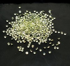 1 mm Natural Peridot Round Cut Lot 50 Pieces 0.22 CTS Calibrated Loose Gemstones