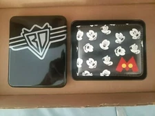 Buckle Down Mickey Mouse -White FACE & RED M  design - WALLET - BRAND NEW