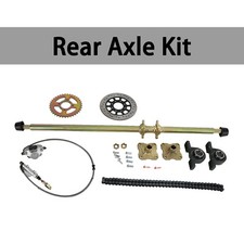 44.8" ATV Quad Go Kart Rear Live Axle Kit Sprocket Brake Wheel Hub Assembly EP
