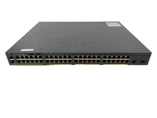Cisco Catalyst WS-C2960X-48FPD-L 48-Port Gigabit Managed PoE+ Ethernet