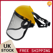 Full Face Shield Mesh Flip Up Visor Safety Mask Eye Guard Protector Garden Hedge