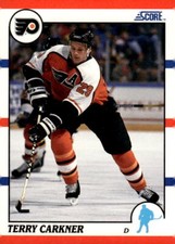 1990-91 Score Canadian #47 Terry Carkner