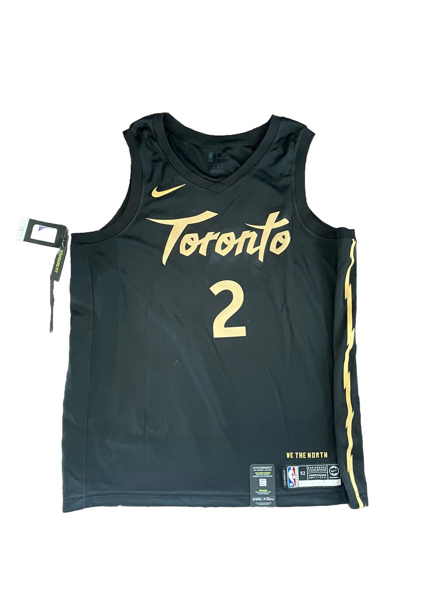 Kawhi Leonard Toronto Raptors City Edition Nike Black Gold