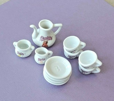 barbie china tea set 1994