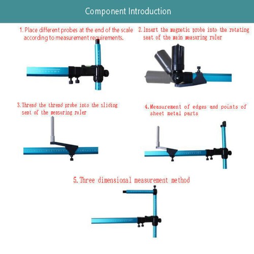 2D Auto Body Measuring System Repair Frame Machine Collision Measuring System - Picture 8 of 11