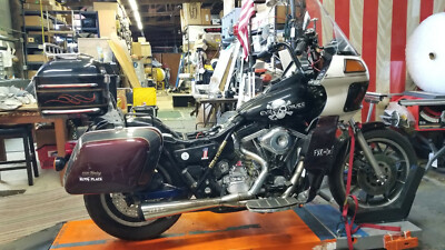 FXRT tour pak + top luggage rack Harley FXR FXRD FXRP FXLR FXRS