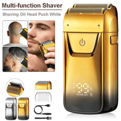 USB Recharge Hair Beard Shaving Machine Men's Electric Shaver Trimmer Razor USA