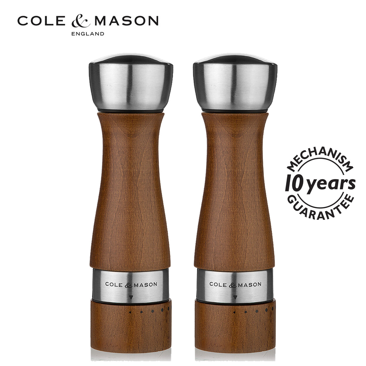 Salt and Pepper mill set, Salt Pepper grinder, Cole & Mason Oldbury Gift Set 5011268881343 eBay