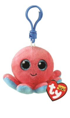 Ty Glubschi´s Beanie Boos Clip Anhänger Oktopus / Octopus Sheldon
