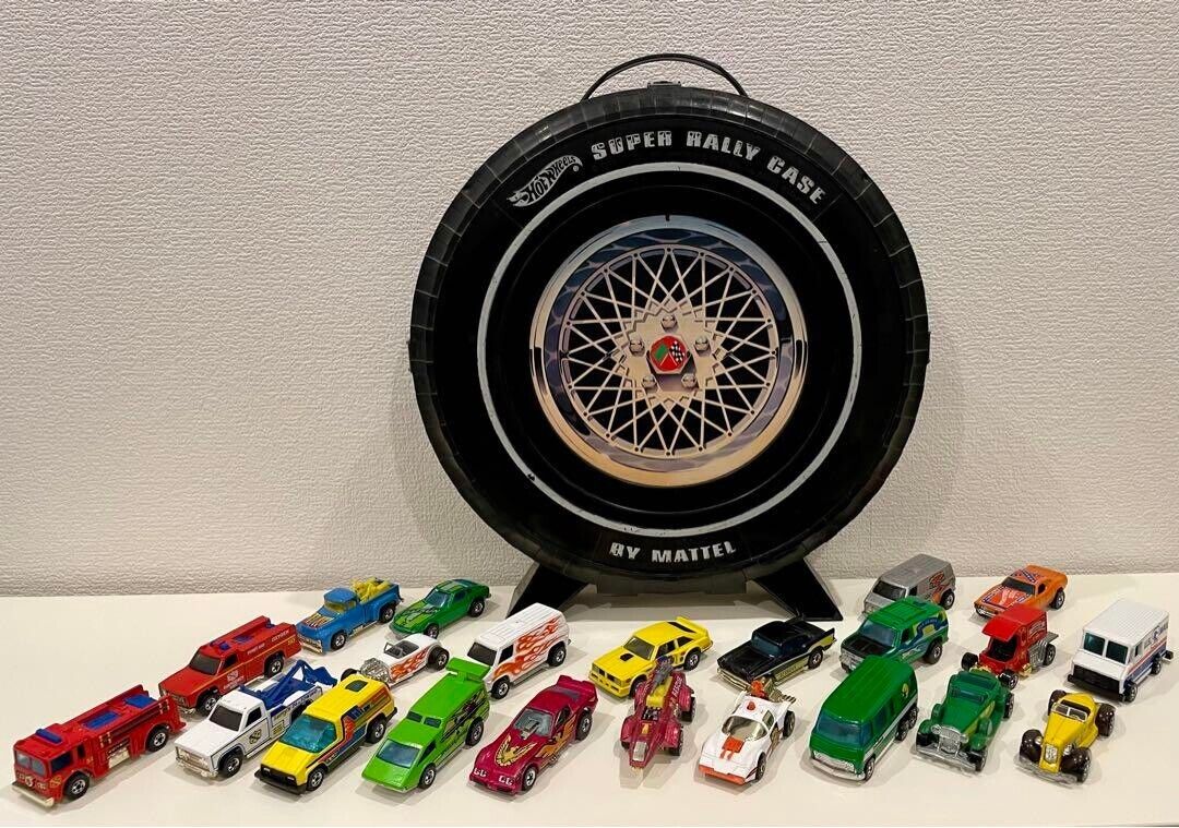ホットウィール　SUPER RALLY CASE + 22台セット【ビンテージ】 Hot Wheels SUPER RALLY CASE + 22-Car Set Vintage Mini car | eBay