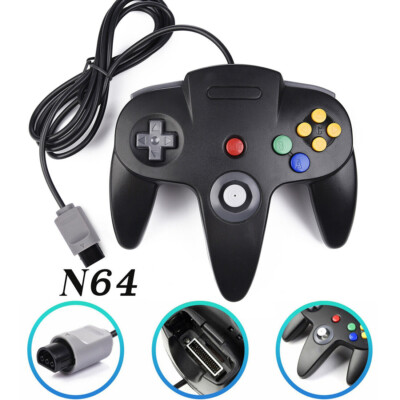 N64 Gamepad Mit Original Schnittstelle N64 Controller Für Nintendo 64 Konsolen