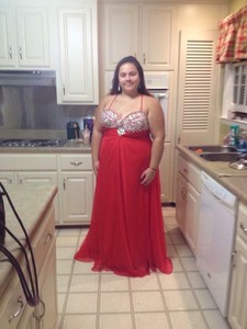 red dress size 22