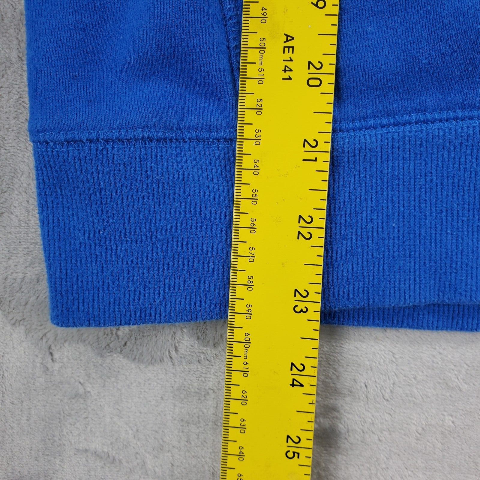 Champion Kids Solid Blue Athletic Wear Pull Over Hoodie Sweatshirt Boys Size XL image 2