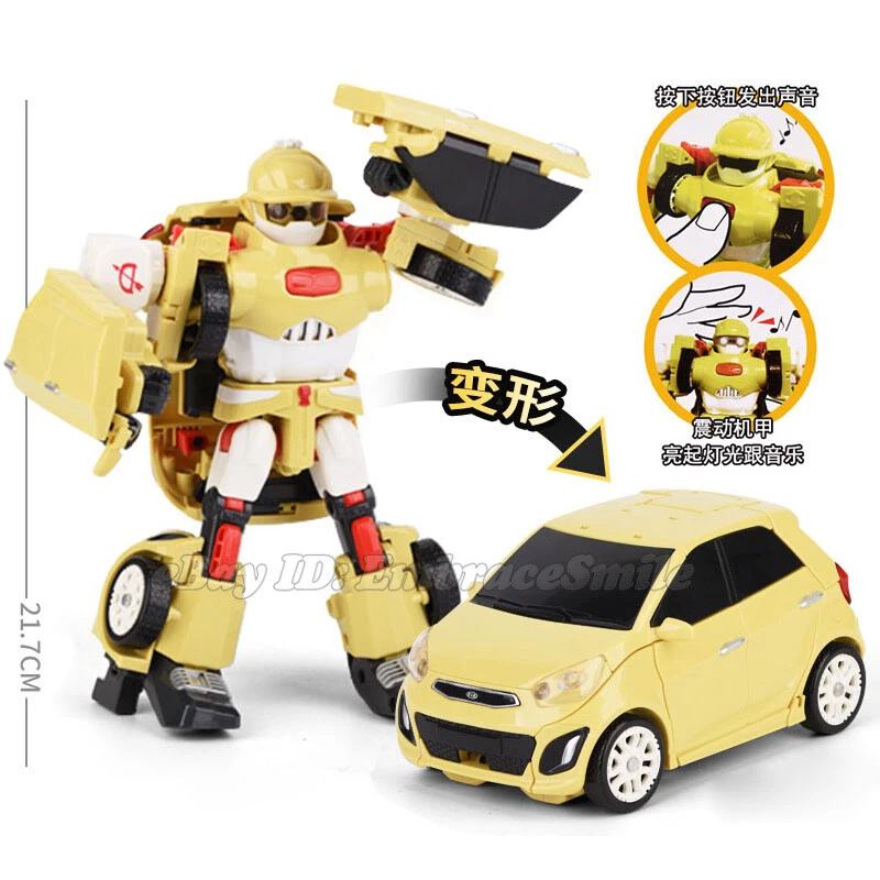 Tobot My Talking Friend D Transforming Convert Car to Robot Action