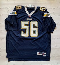 Los Angeles NFL Football Chargers #56 Merriman Jersey Reebok Size 2XL San Diego
