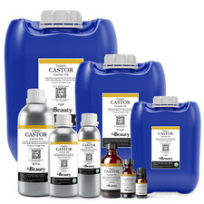 Castor Oil - Unrefined, Expeller Pressed, USDA Organic - 100 Undiluted
