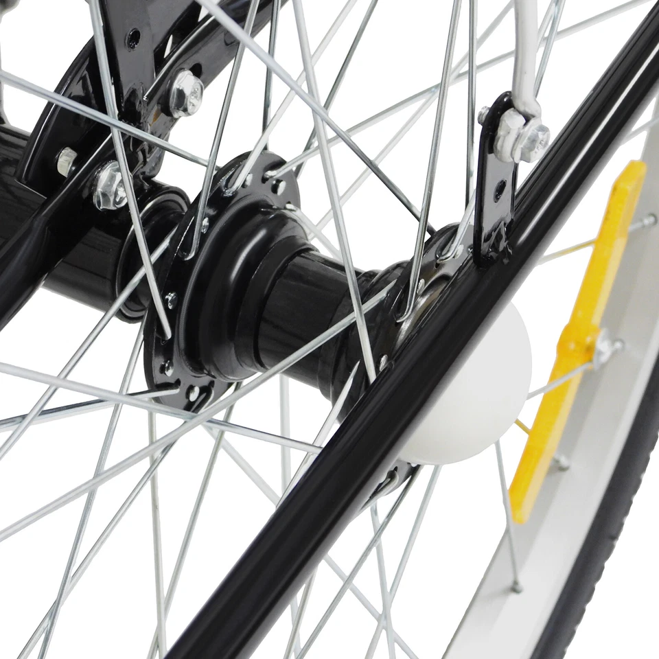 26 Zoll Dreirad 6 Gang 3 Räder Fahrrad + Einkaufskorb für Erwachsene/Senioren - Bild 3 von 4