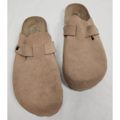 Women’s tan suede slip-on mules gently used Born | Shoes | Womens Tan Suede Slipon Mules Gently Used  main image 2