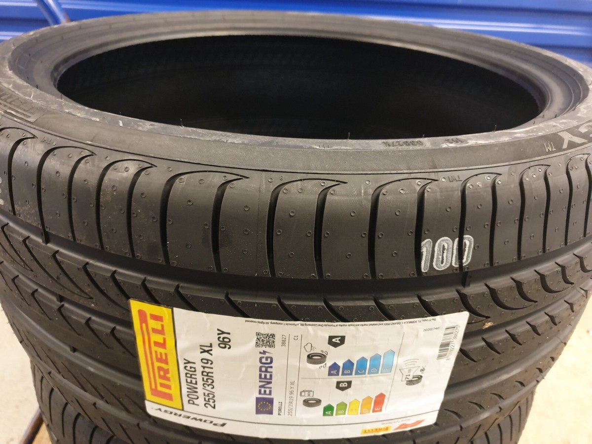 4X NEW PIRELLI POWERGY 255/35/19 255 35 ZR19 XL 96Y UHP TYRES