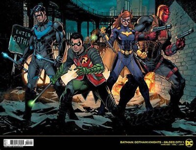 BATMAN GOTHAM KNIGHTS GILDED CITY #1 (2022) JIM LEE POLYBAG VARIANT ~ SEALED