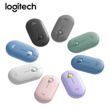 New Logitech PEBBLE Bluetooth Wireless Mouse Thin Light Silent Mice Colorful