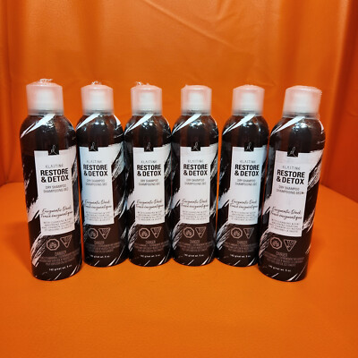 Avon Dry Shampoo Spray Elastine Restore Detox For Dark Hair 5 oz Lot of 6 New