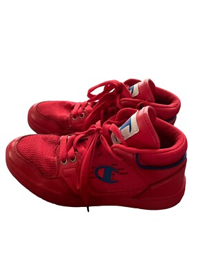 Champion 3 On 3 Hi Top Scarlet Red Basketball Athletic  display picture 3