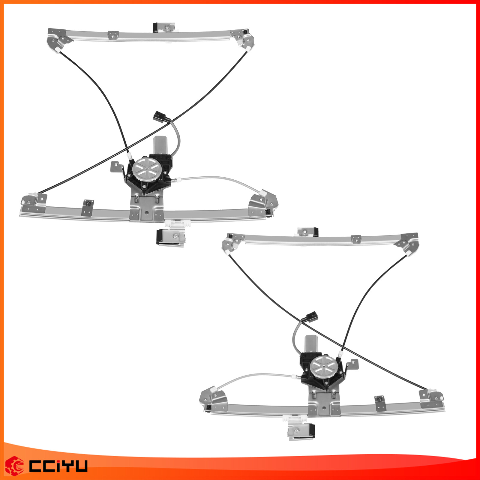 Power Window Regulator Front Left Right For 1999-07 Silverado 1500 w/ Motor New