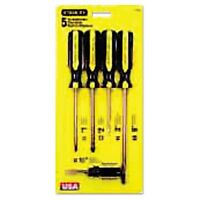 Stanley Tools 5-piece 100 Plus Combination Screwdriver Set - Bos66150 on sale Stanley Tools 5-piece 100 Plus Combination Screwdriver Set - Bos66150 on sale