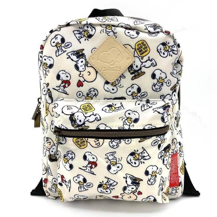 Peanuts Snoopy Mini Backpack White Kids | eBay display picture 1