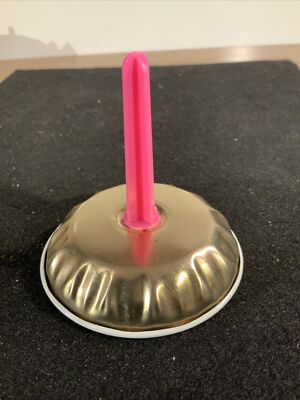 Vintage Christmas New Years Birthday Tim Metal Litho Noise Maker