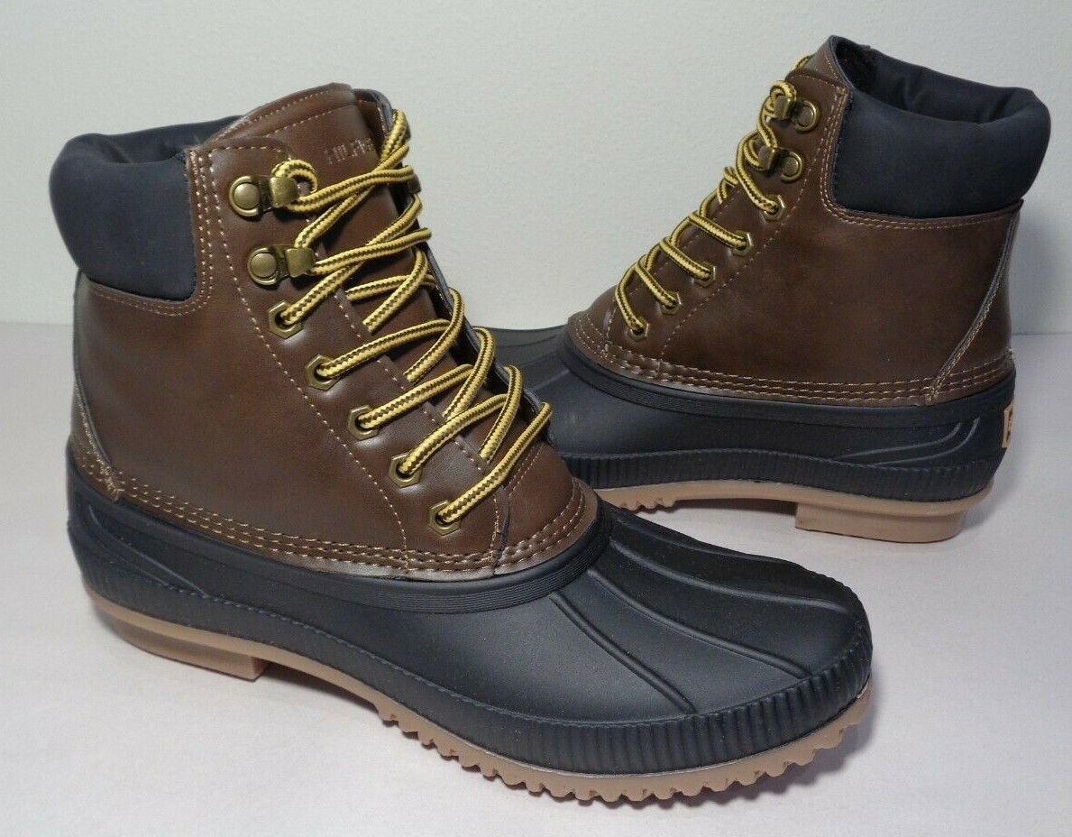 Tommy Hilfiger Men\'s Colins 2 Boots (NEW) TOMMY HILFIGER Mens Brown Color Block Cushioned Collar  main image 3