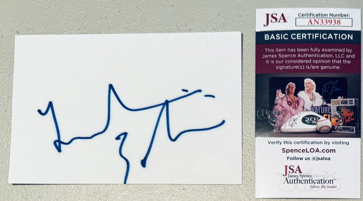 Leelee Sobieski Signed Autographed 4x6 Card JSA Cert Never Been