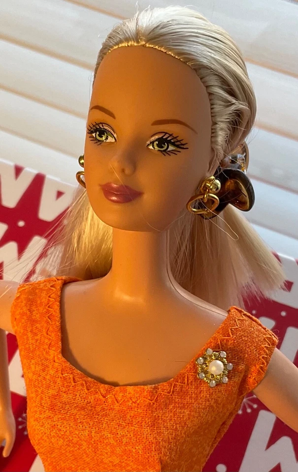 Broches magnéticos para muñecas Barbie de piedra de seda, reproducción Barbie vintage Foto 4 de 4