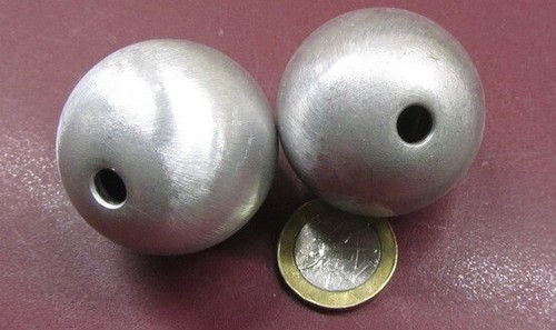 3003 Aluminum Hollow Sphere / Balls 1.50" (1 1/2") Diameter, 2 Pieces - Picture 9 of 10