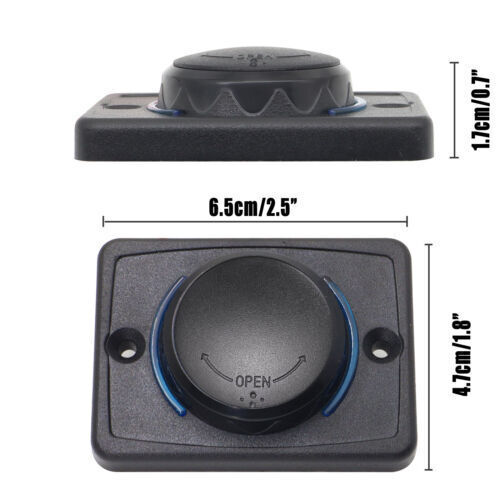 12/24V 3.1A Dual USB Port Car Fast Charger Socket Power Outlet Panel Caravan - Photo 2 sur 13